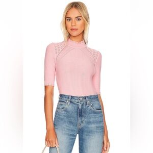 NWT Free People Winter Warmer Body Suit in Heart Haze